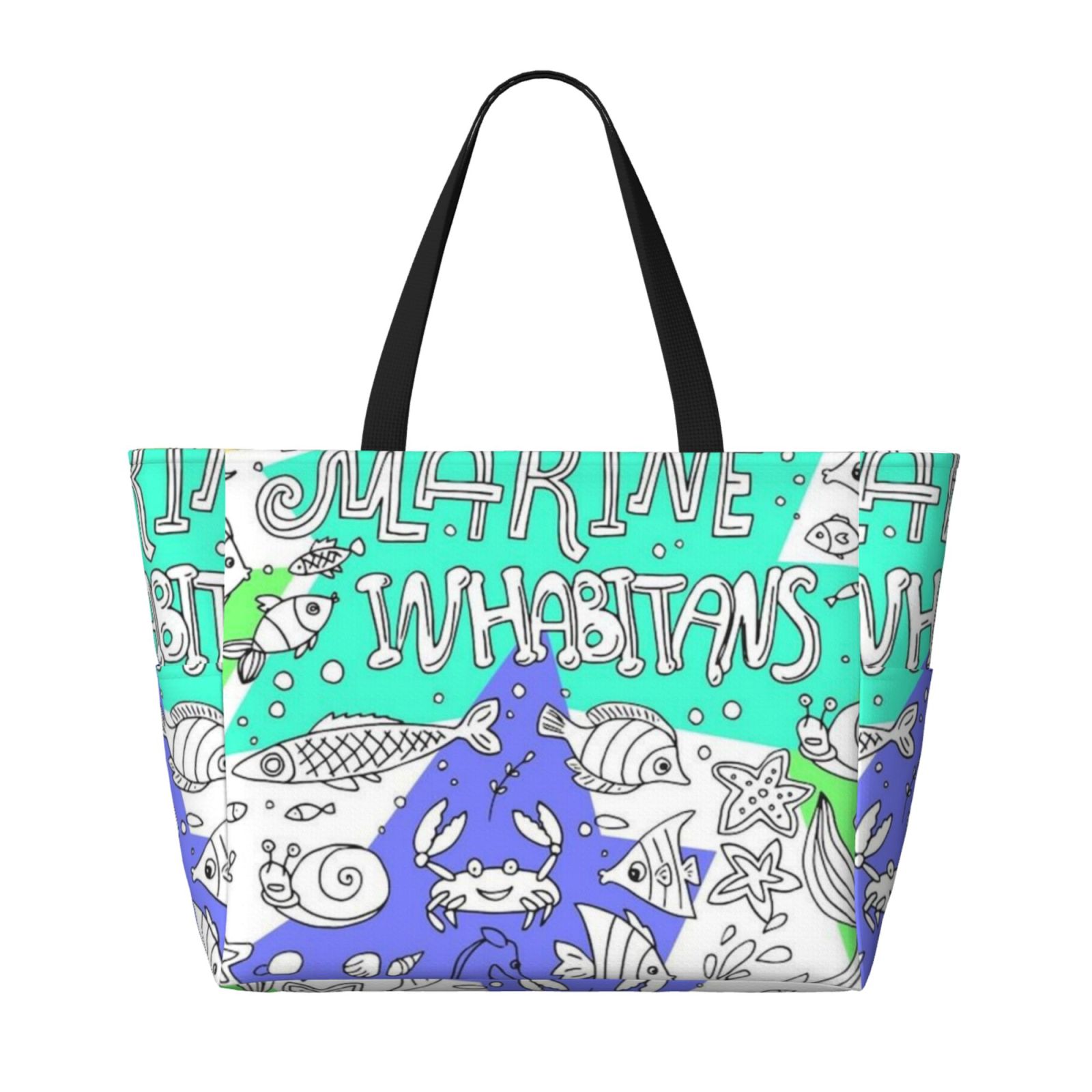 Large capacity beach travel bag