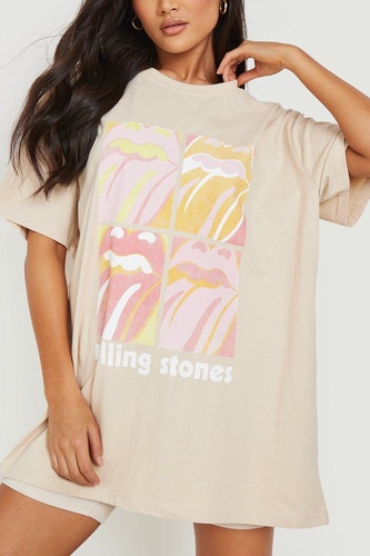 Rolling Stones Oversized Band T Shirt